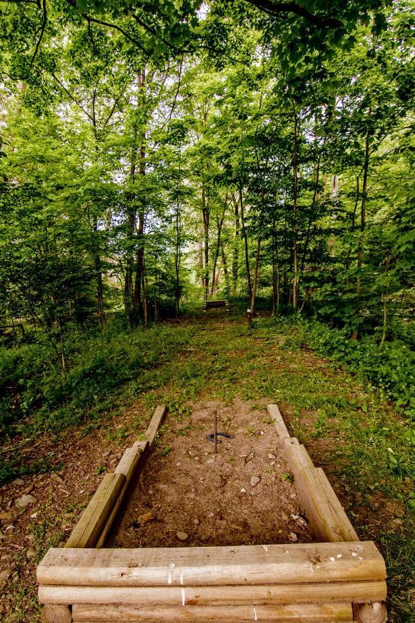 Cabin By The Creek With Private Creek Access Tannersville Exterior photo